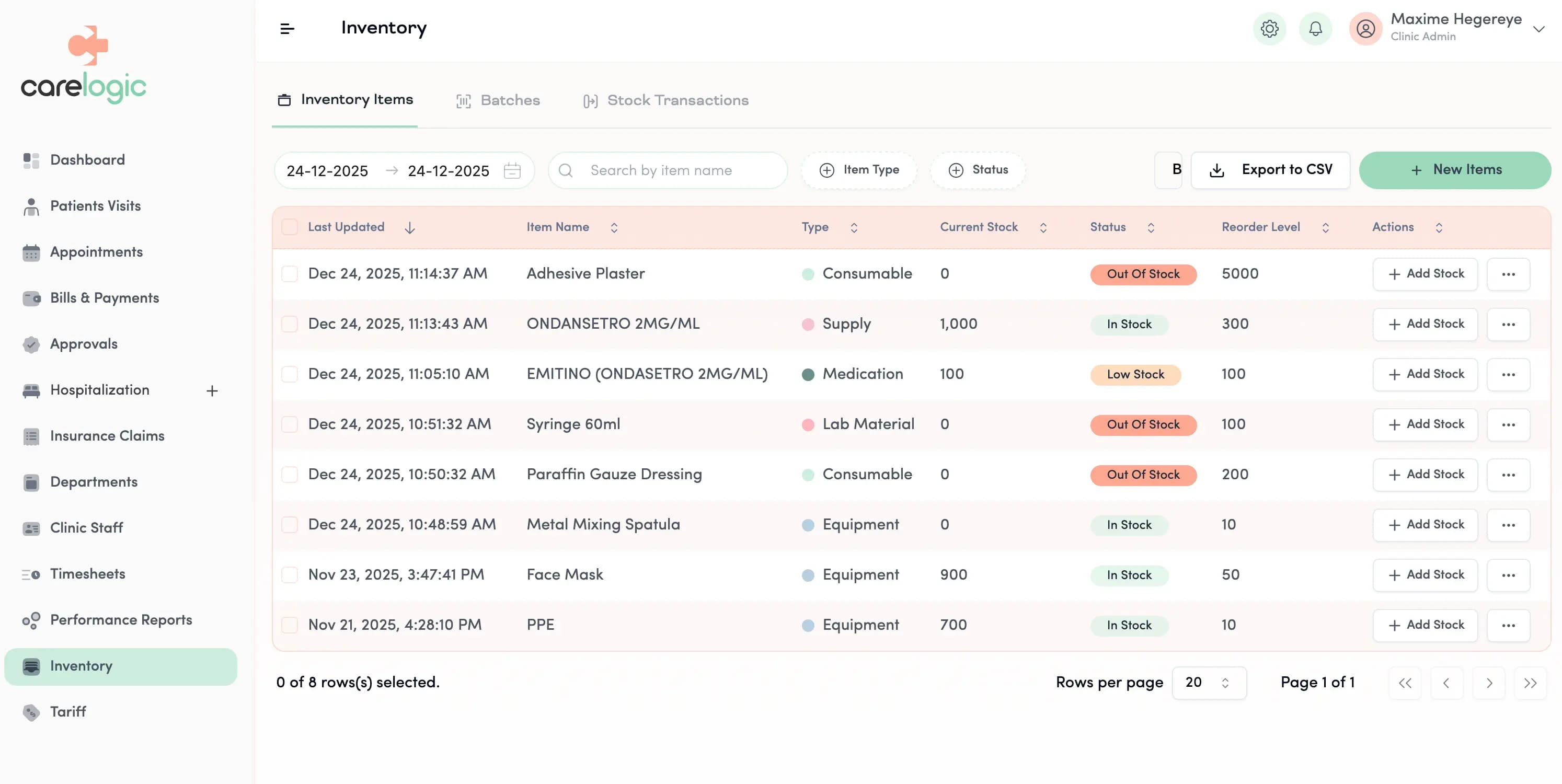 Precision Inventory Management